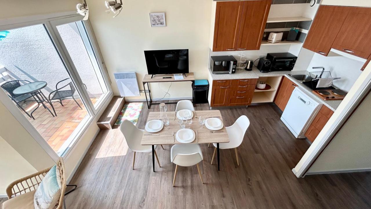 Plein Sud, Appartement Vue Baie, Acces Direct Plage Le Crotoy Bagian luar foto