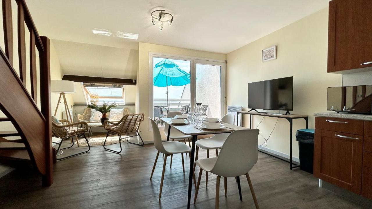 Plein Sud, Appartement Vue Baie, Acces Direct Plage Le Crotoy Bagian luar foto
